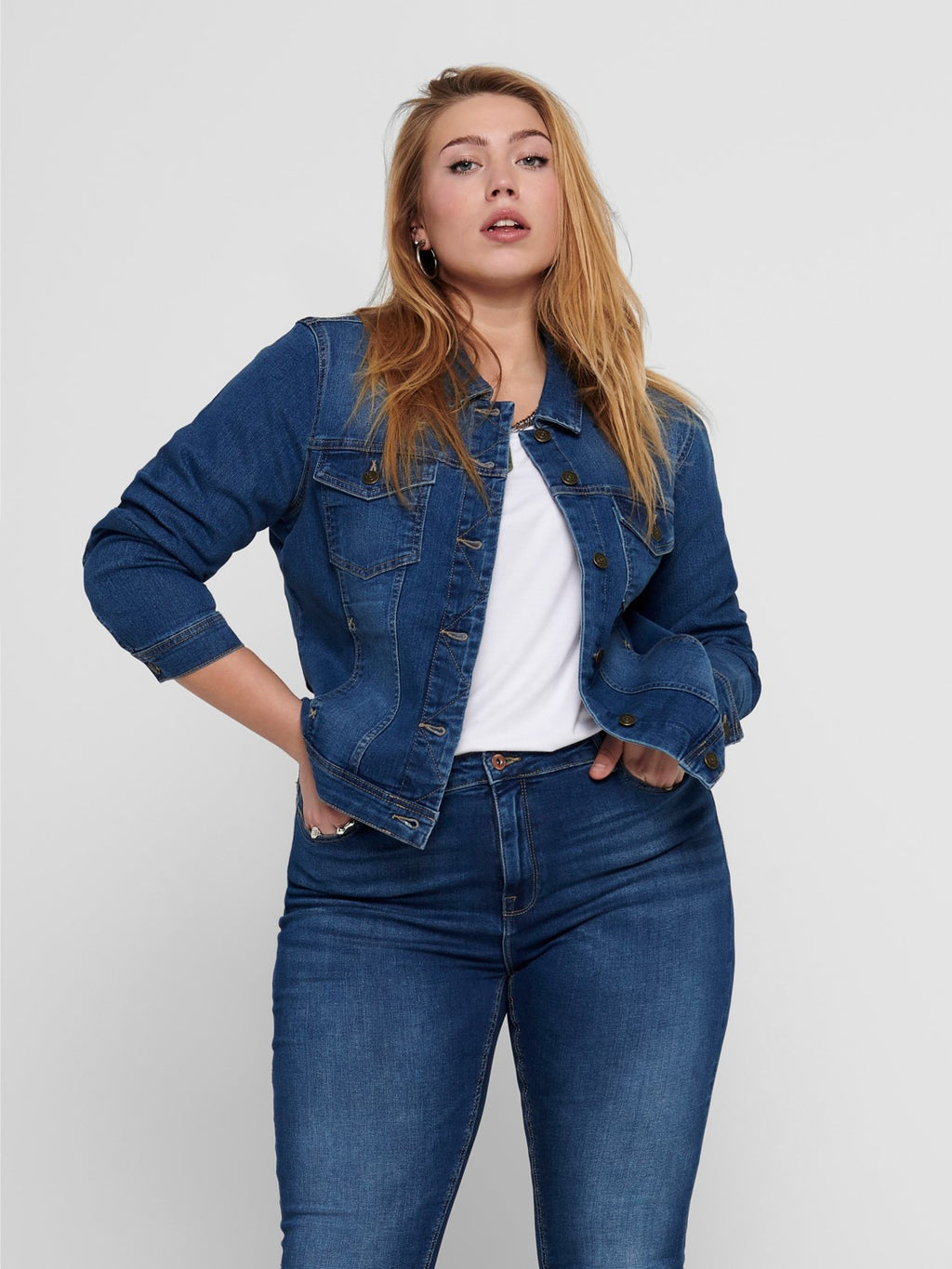 OnlyCarmakoma Denim Jacket