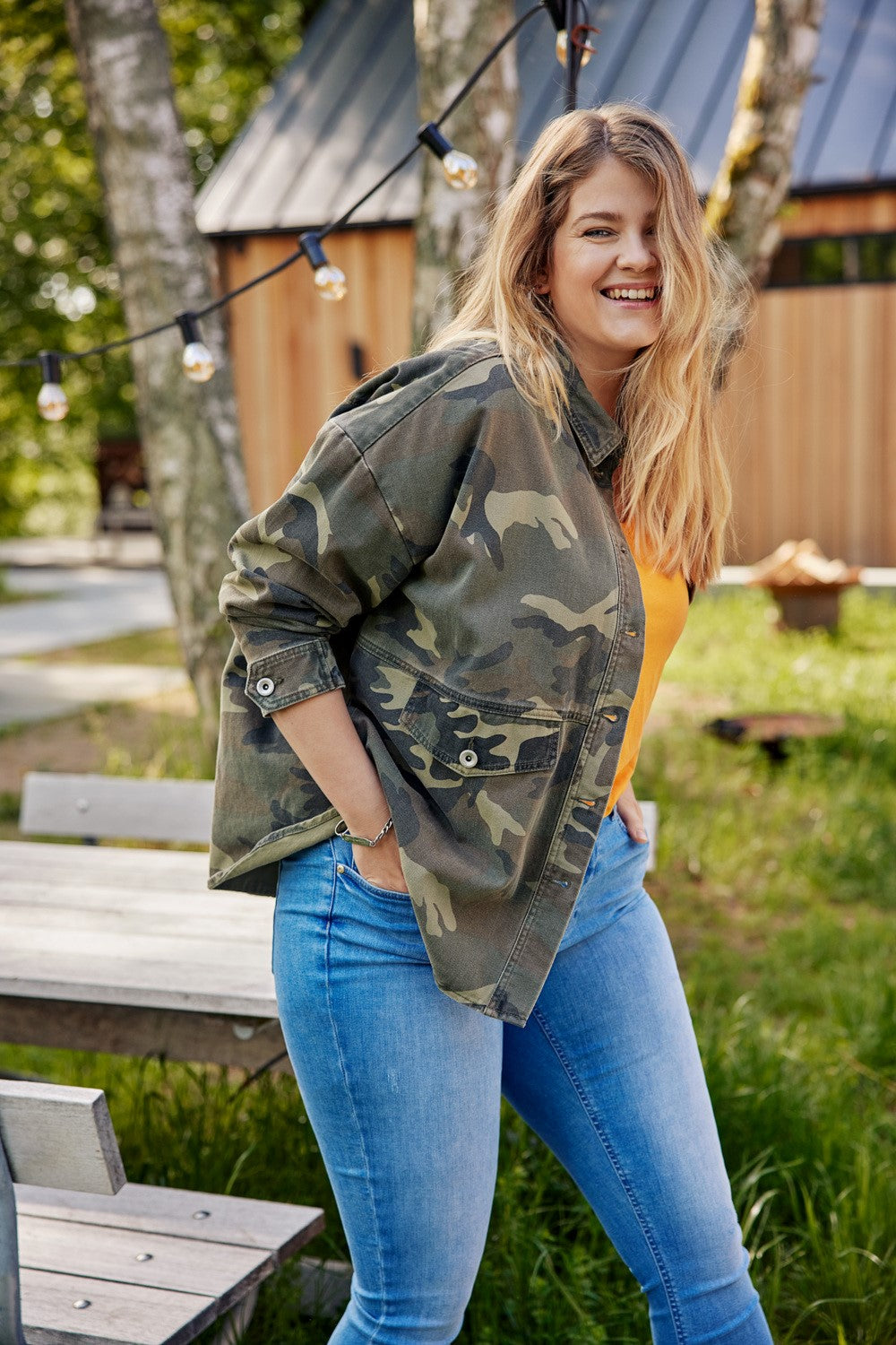 Only Carmakoma Carcharlie Canvas Jacket