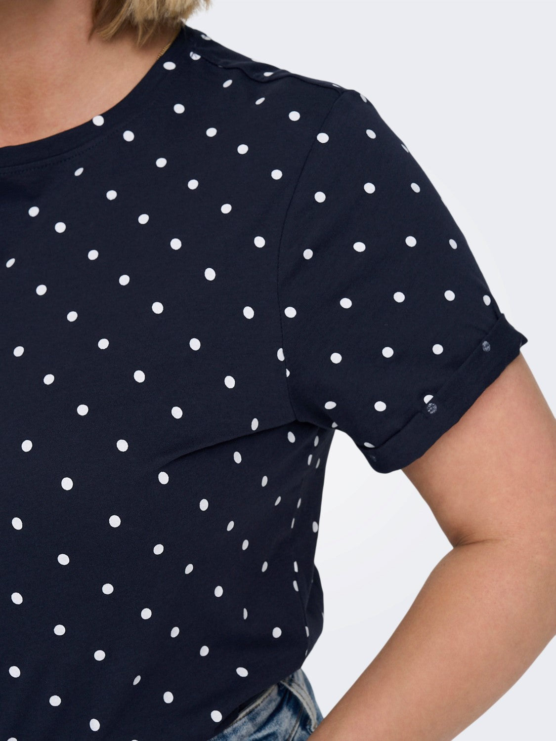 Only Carmakoma Carmille Dot T-shirt