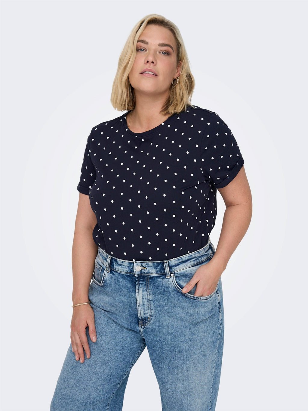 Only Carmakoma Carmille Dot T-shirt