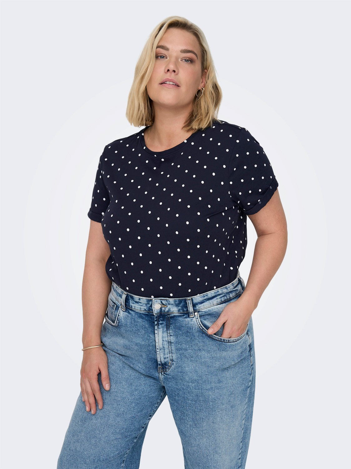 Only Carmakoma Carmille Dot T-shirt