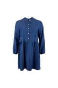 ADELINE DRESS DENIM - BLACK COLOUR  Seminkjole