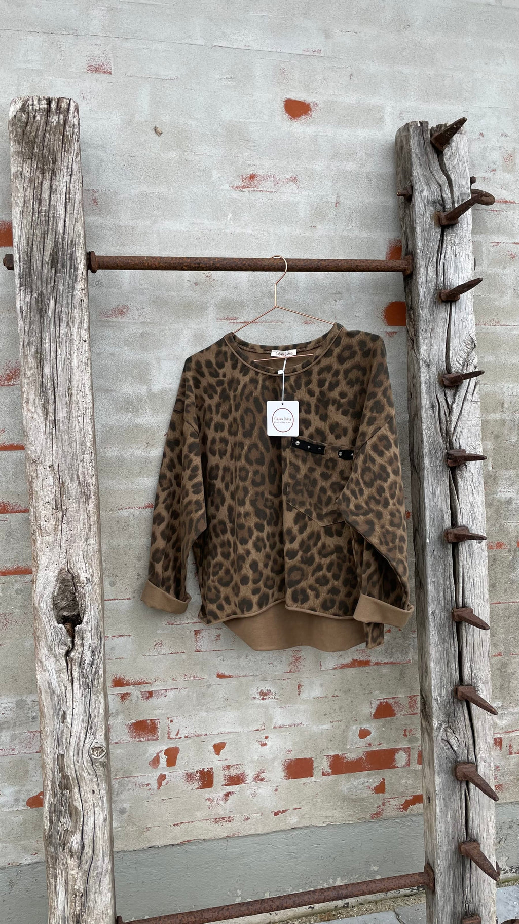Cabana Living BaLeopard Bluse