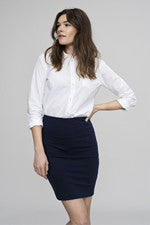 PENNY SKIRT - KAFFE (+FARVER)  Seminkjole