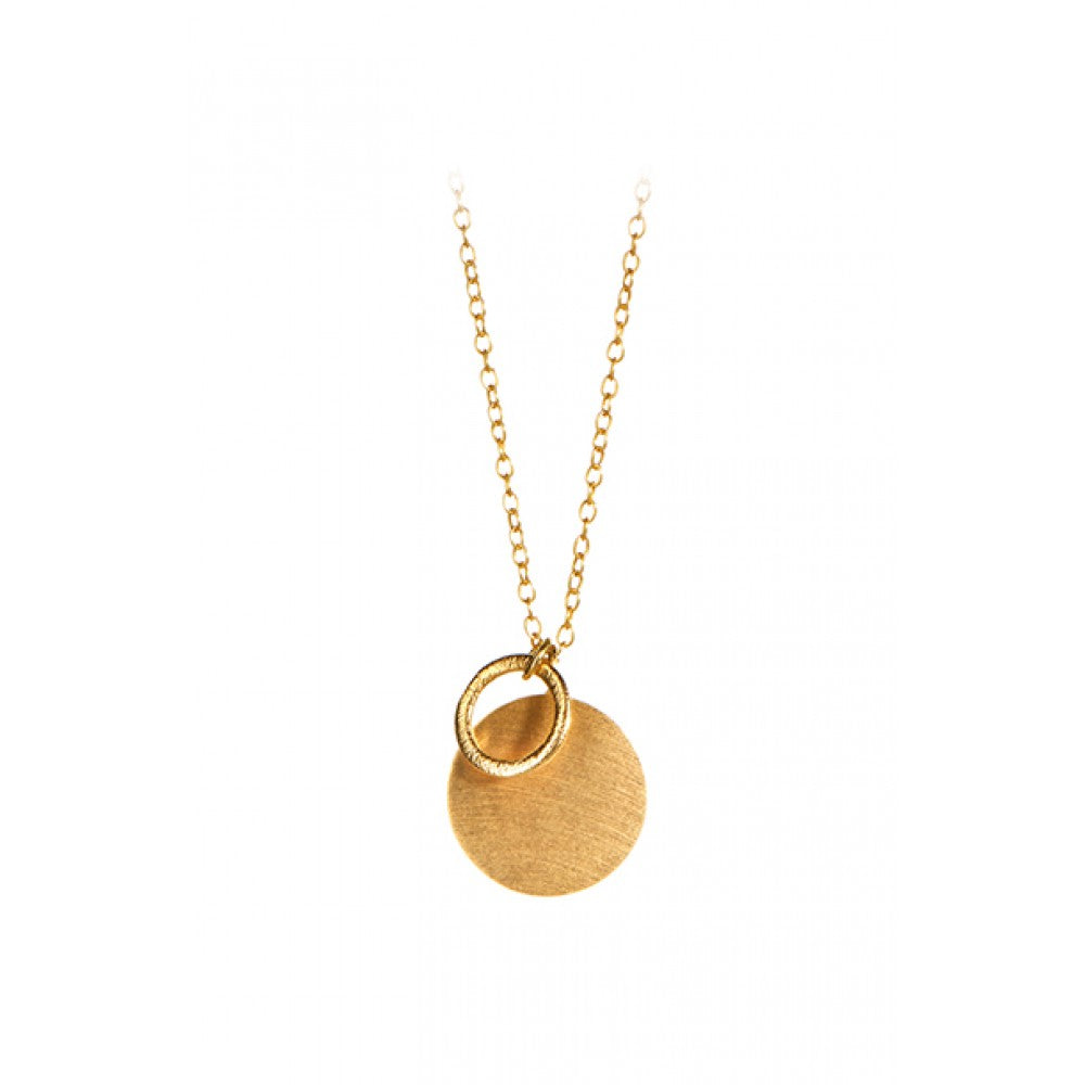COIN &amp; CIRCLE  PERNILLE CORYDON (+FARVER) GULD / ONE Seminkjole