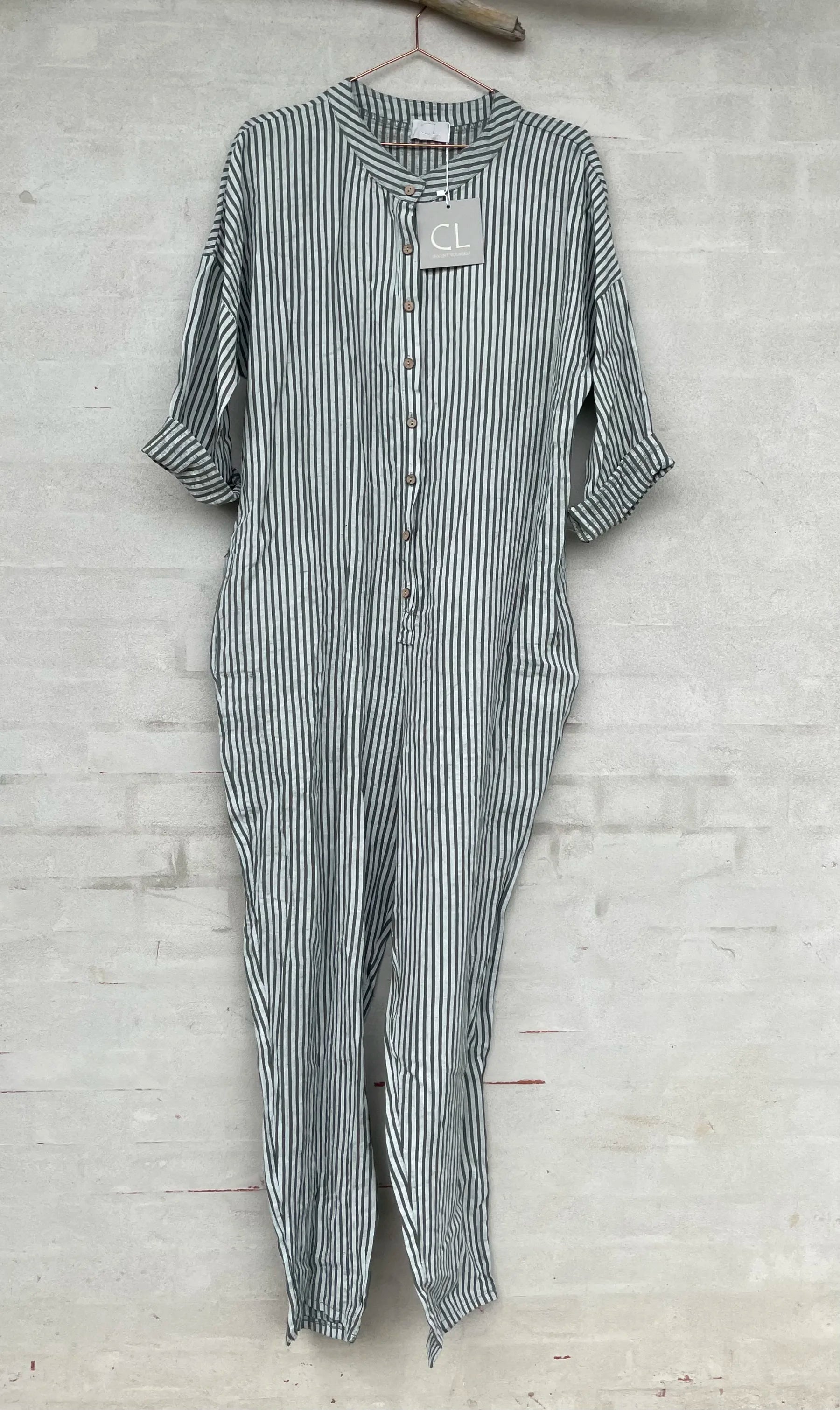 Cabana Living Jumpsuit Stripe