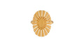 FLARE RING PERNILLE CORYDON GULD / ONE Seminkjole