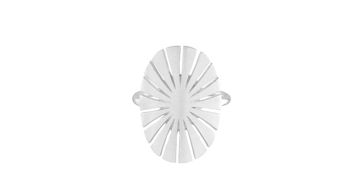 FLARE RING PERNILLE CORYDON S&Oslash;LV / ONE Seminkjole