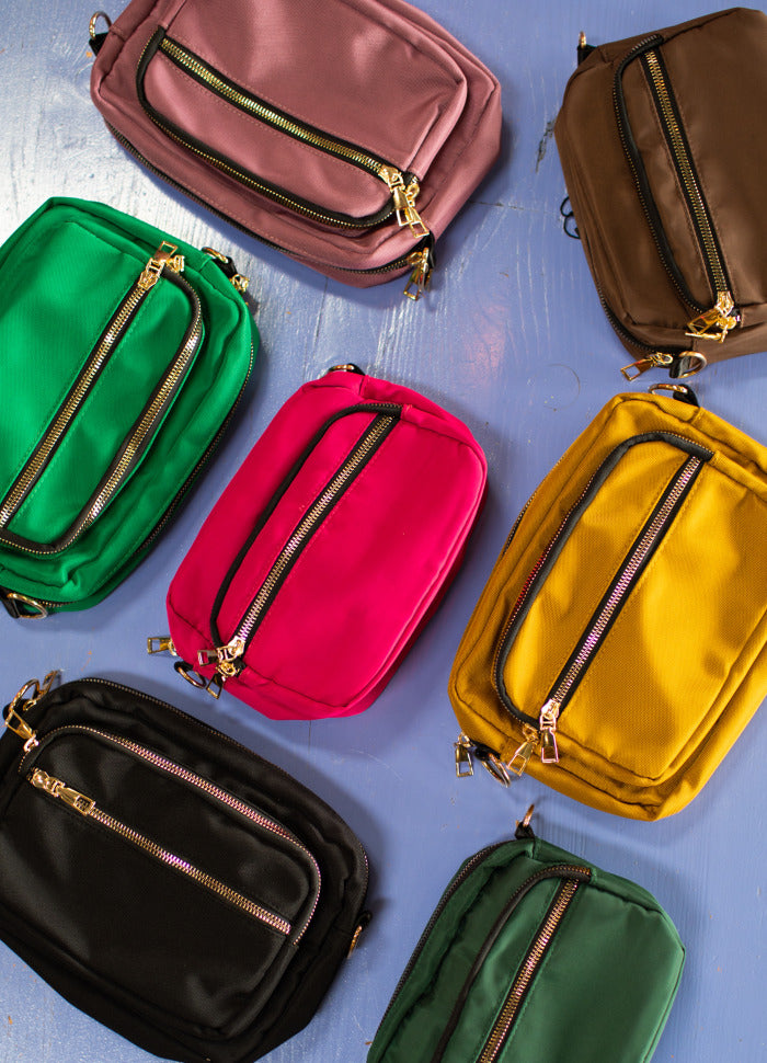 Black Colour Viggy Nylon Bag (+Farver)