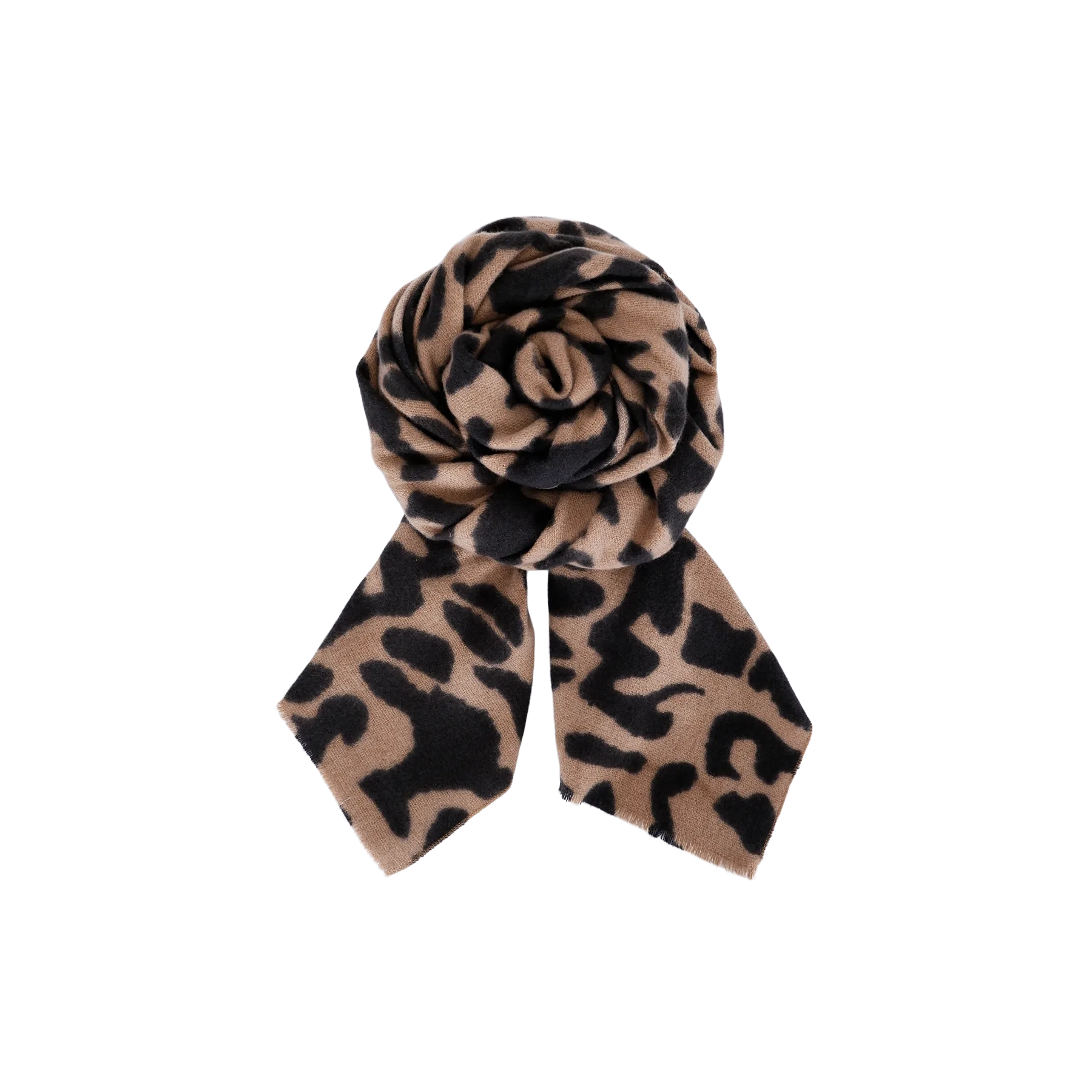 Black Colour Fox Camo Scarf