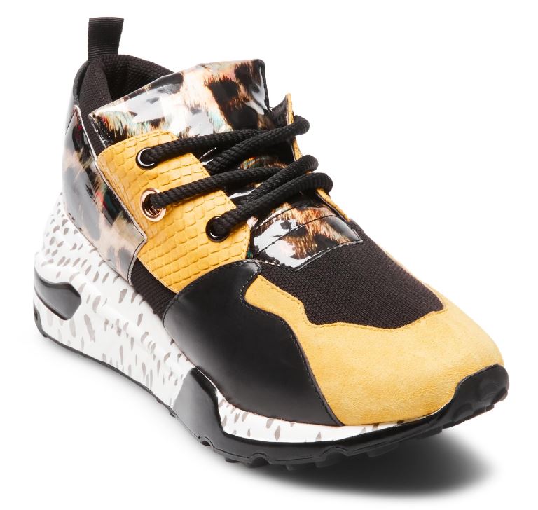 CLIFF SNEAKERS STEVE MADDEN (+FARVER) YELLOW MULTI / 36 Seminkjole