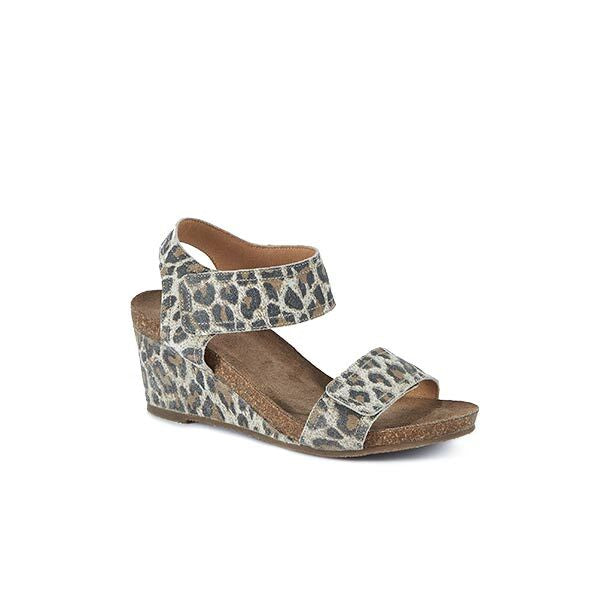 SANDAL CA&acute;SHOTT (+FARVER) LEOPARD / 42 Seminkjole