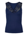 BELEN V LACE TOP TIM OG SIMONSEN (+FARVER) NAVY / S/M Seminkjole
