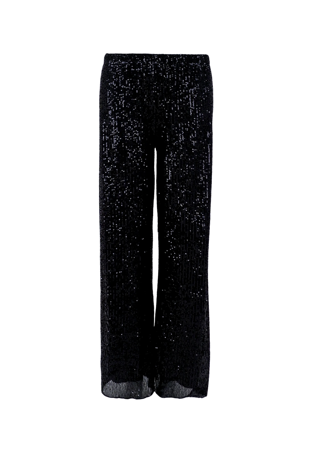 Black Colour Glam Sequin Pant
