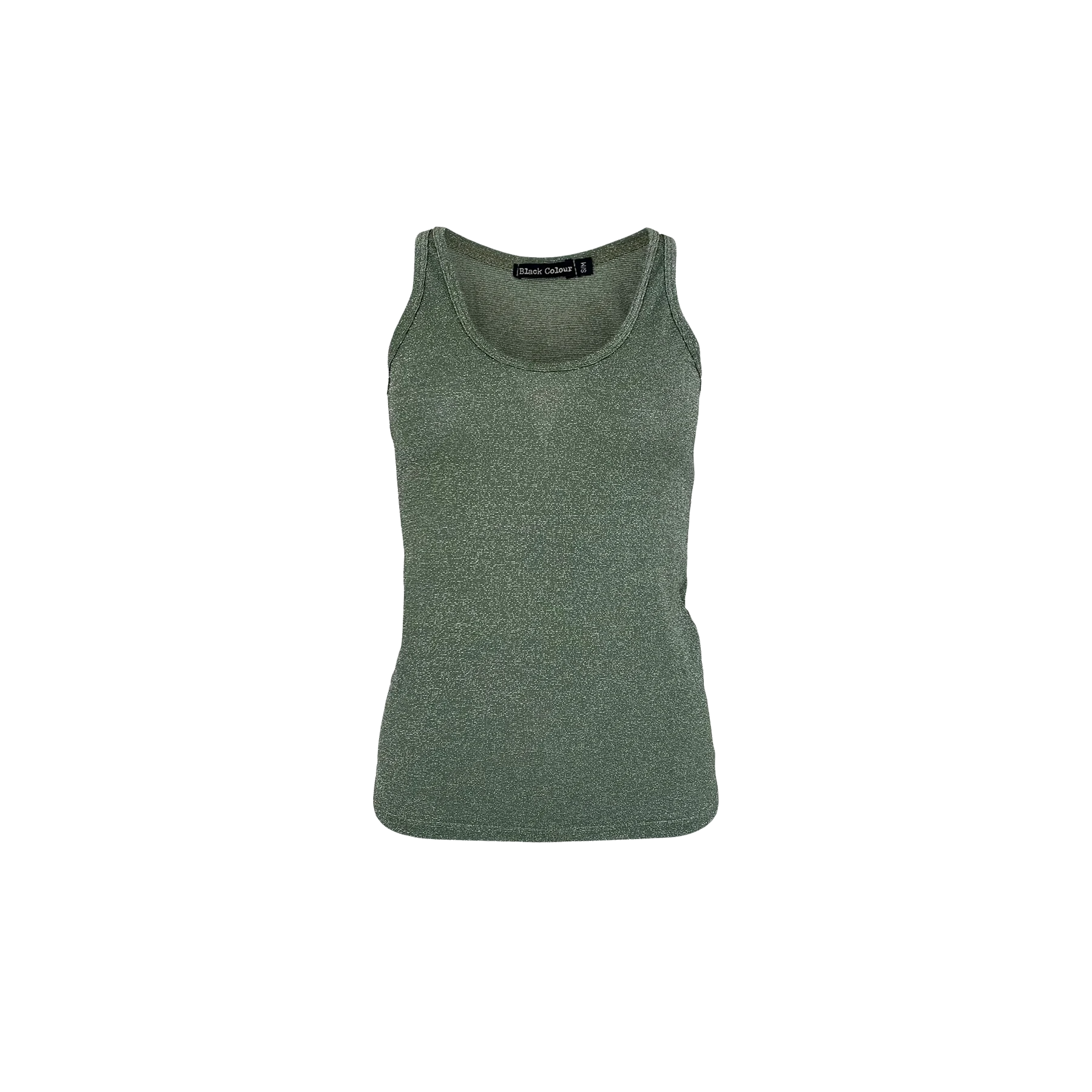 Black Colour Faye Lurex Top (+Farver)