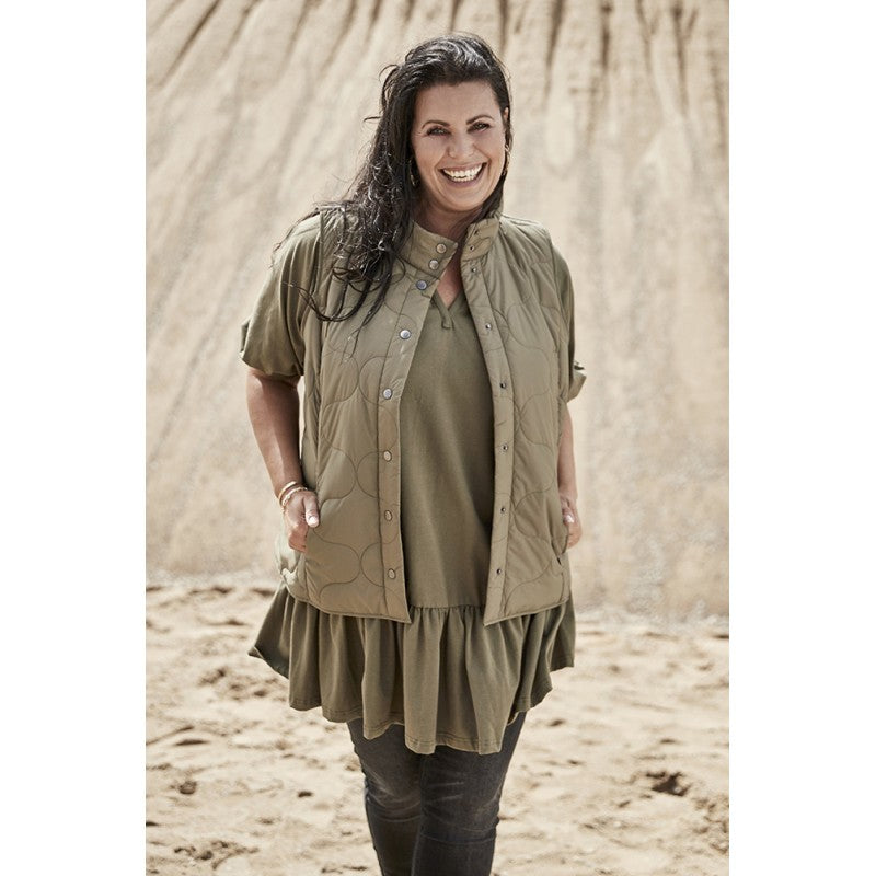 Zoey Amber Quilt Waistcoat